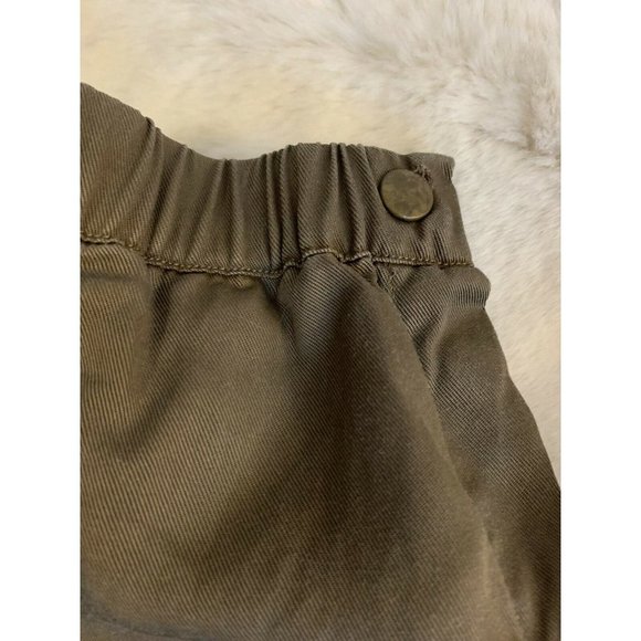 OLIVE +OAK WOMENS PANTS solid GREEN OLIVE Tencel soft comfort Jogger Small - Picture 6 of 8
